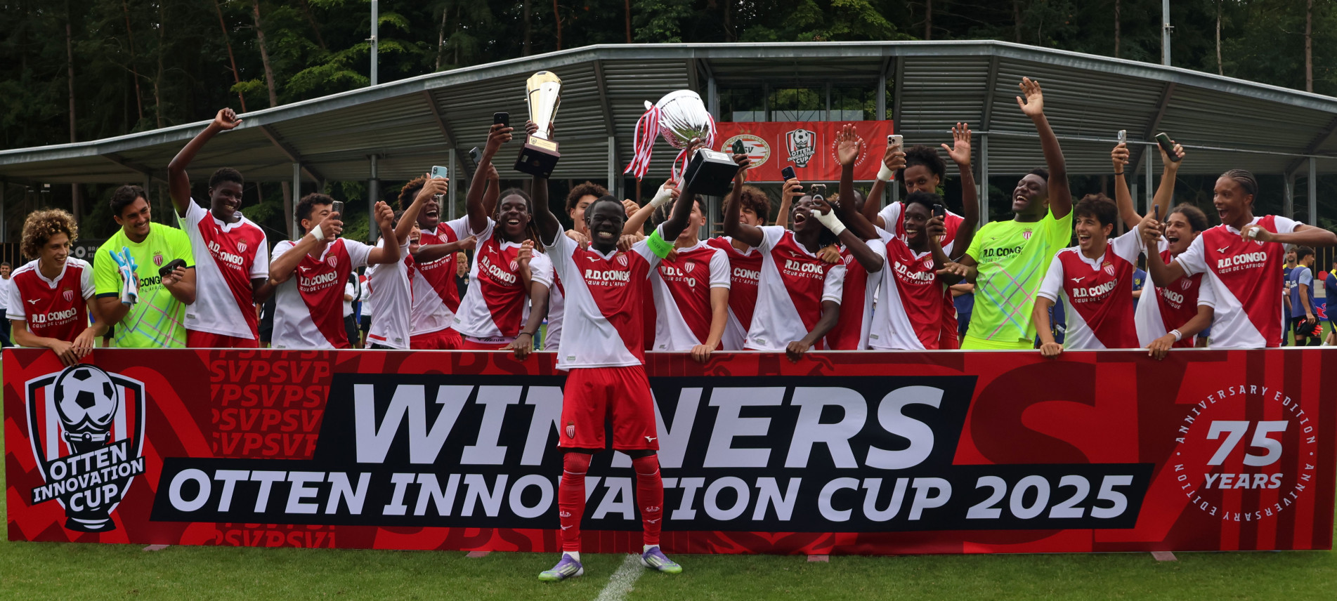 Debutants AS Monaco crowned winners of the 75th Otten Innovation Cup